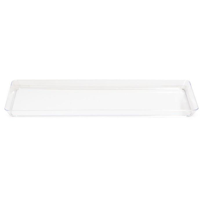 6 pc Bulk Clear TrendWare Rectangular Tray
