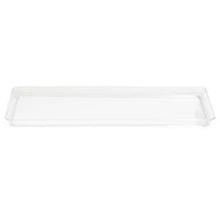 6 pc Bulk Clear TrendWare Rectangular Tray
