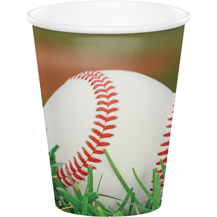 96 pc Bulk Baseball 9 oz Cups