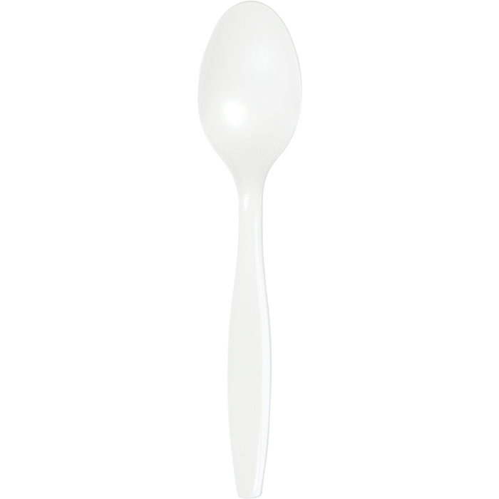 288 pc Bulk White Plastic Spoons