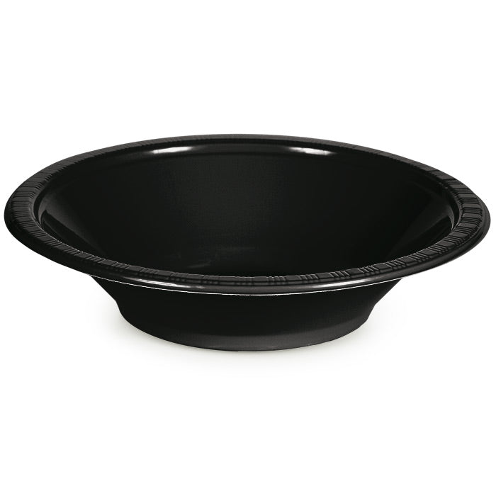 240 pc Bulk Black Velvet 12 oz Plastic Bowls