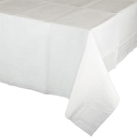 6 pc Bulk White Paper Table Covers 54