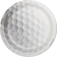 96 pc Bulk Golf Dessert Plates