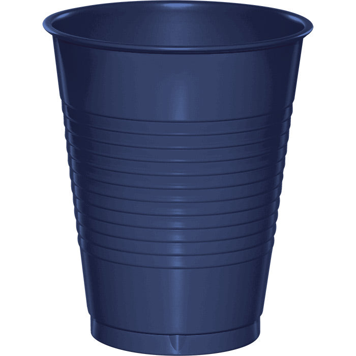 240 pc Bulk Navy 16 oz Plastic Cups