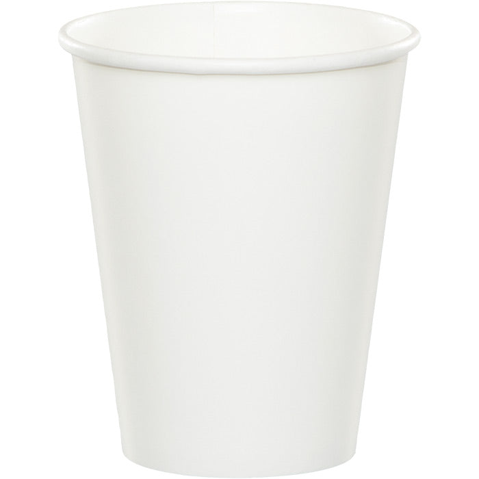 240 pc Bulk White 9 oz Hot & Cold Cups