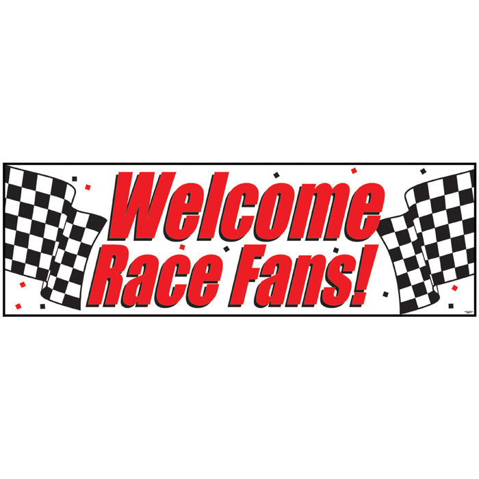6 pc Bulk Racing Giant Party Banners