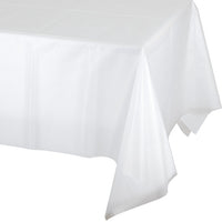 12 pc Bulk Clear Plastic Table Covers
