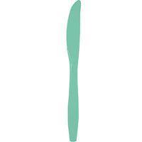 600 pc Bulk Fresh Mint Green Plastic Knives