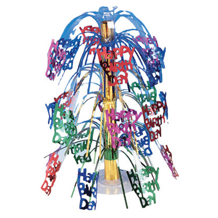 6 pc Bulk Happy Birthday Centerpieces