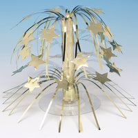 6 pc Bulk Gold Foil Cascading Centerpieces