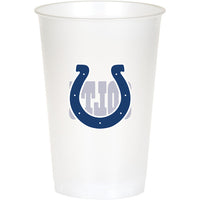 96/Case Bulk Indianapolis Colts 20 oz Plastic Cups