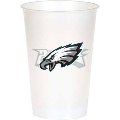 Philadelphia Eagles Plastic Cup, 20 Oz (8/Pkg)