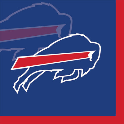 192/Case Bulk Buffalo Bills Beverage Napkins