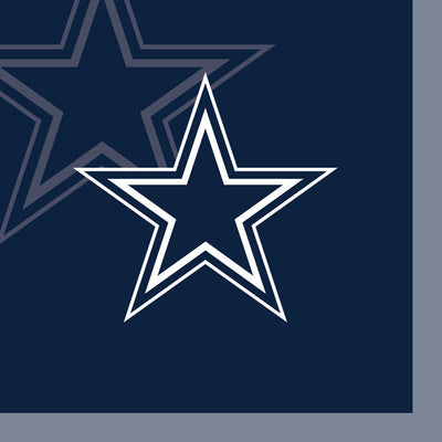 Dallas Cowboys Beverage Napkins (16/Pkg)