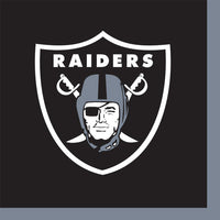 192ct Bulk Las Vegas Raiders Beverage Napkins