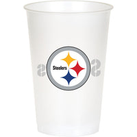 96/Case Bulk Pittsburgh Steelers 20 oz Plastic Cups