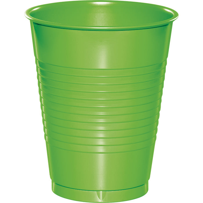 240 pc Bulk Fresh Lime 16 oz Plastic Cups
