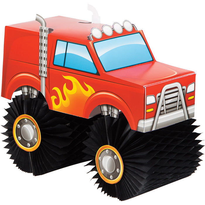 6 pc Bulk Monster Truck Centerpieces