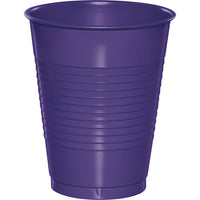 240 pc Bulk Purple 16 oz Plastic Cups