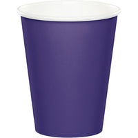 240 pc Bulk Purple 9 oz Hot & Cold Cups