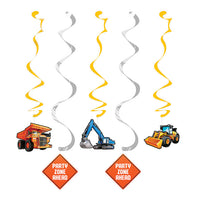 30 pc Bulk Big Dig Construction Dizzy Danglers