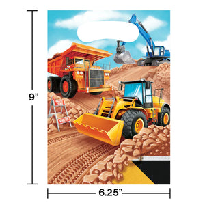 Big Dig Construction 51 Piece Birthday Kit for 8