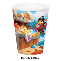 96ct Bulk Treasure Island Pirate Cups