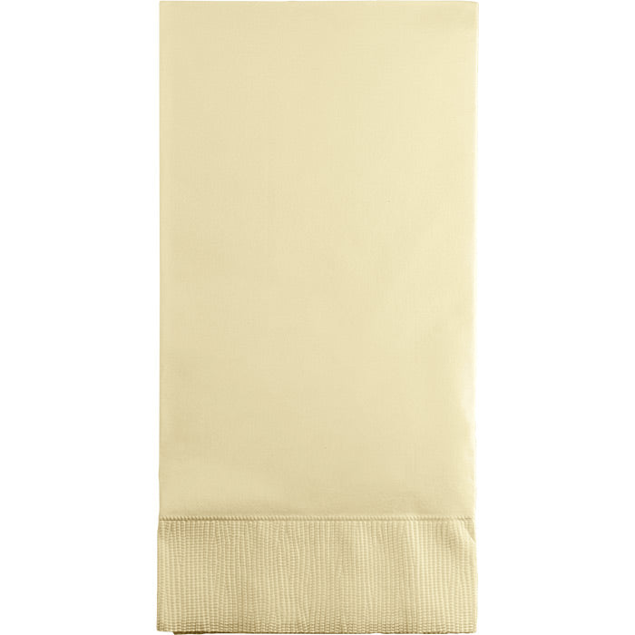 192 pc Bulk Ivory 3 Ply Guest Towels