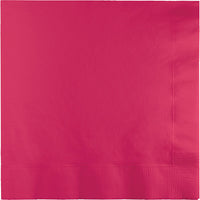 500 pc Bulk Hot Magenta Luncheon Napkins 3 ply