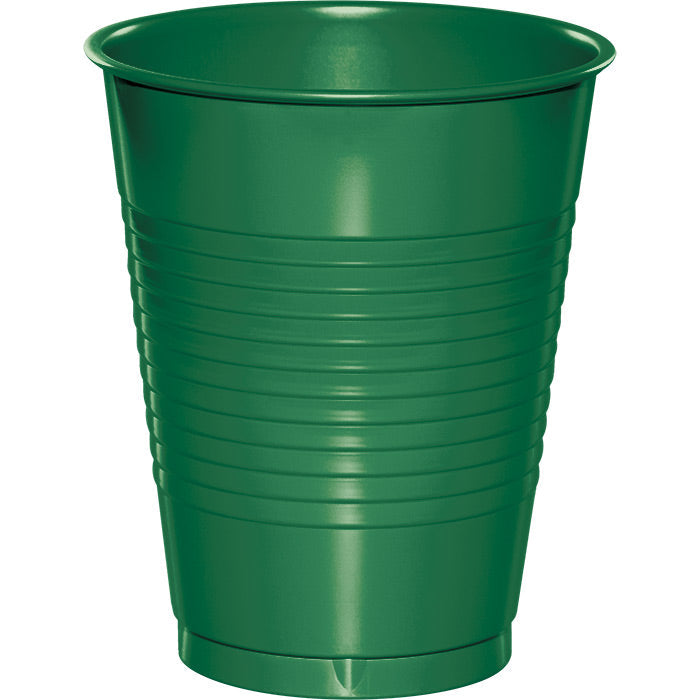 240 pc Bulk Emerald Green 16 oz Plastic Cups