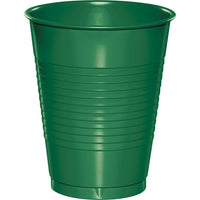 240 pc Bulk Emerald Green 16 oz Plastic Cups