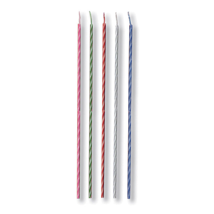 240 pc Bulk Striped Party Candles