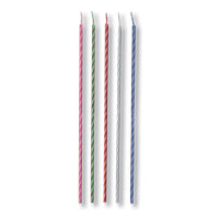 240 pc Bulk Striped Party Candles