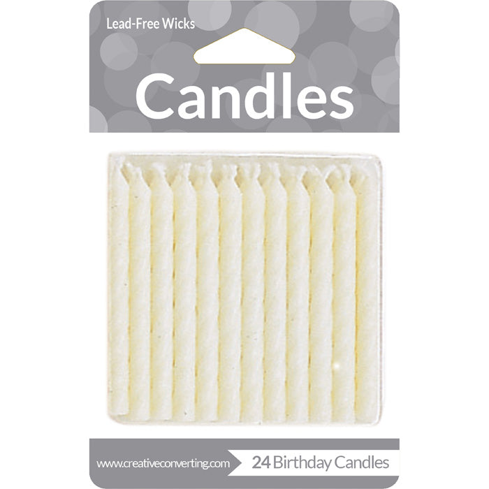 288 pc Bulk White Candles