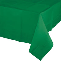 6 pc Bulk Emerald Green Paper Table Covers 54