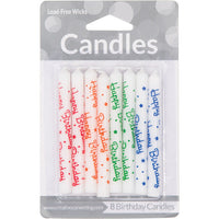 48 pc Bulk Happy Birthday Candles