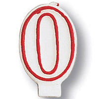 6 pc Bulk #0 Candles