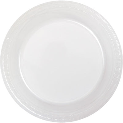 240 pc Bulk Clear Plastic Paper 6.75 inch Dessert Plates