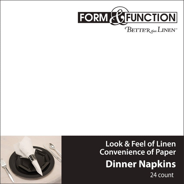 288 pc Bulk White Better than Linen Dinner Napkins
