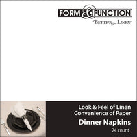 288 pc Bulk White Better than Linen Dinner Napkins