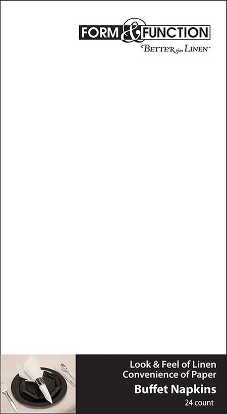 288 pc Bulk White Better than Linen Guest Towels