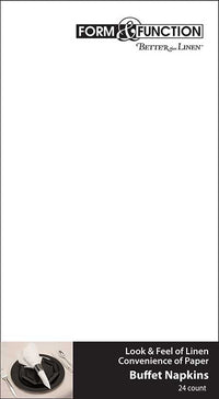 288 pc Bulk White Better than Linen Guest Towels