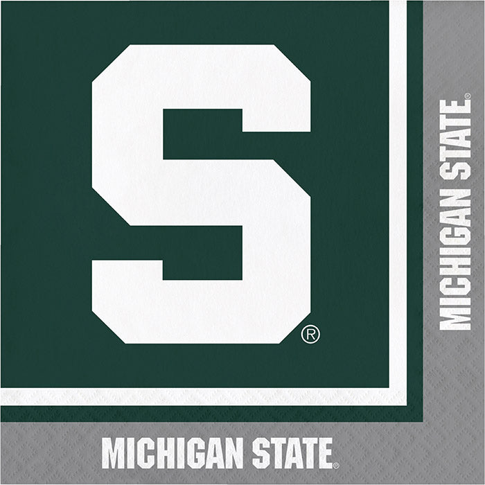 240 pc Bulk Michigan State University Luncheon Napkin