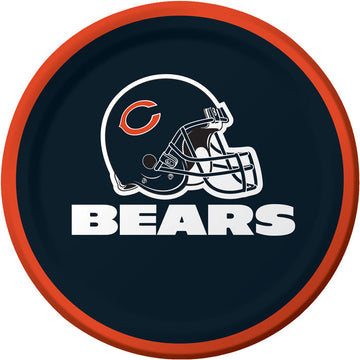 Chicago Bears Paper Dessert Plates (8/Pkg)