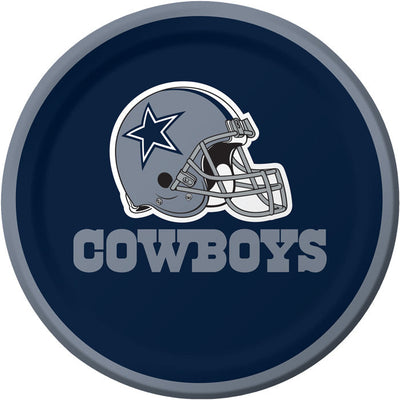 Dallas Cowboys Paper Dessert Plates (8/Pkg)
