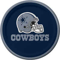 96/Case Bulk Dallas Cowboys Dessert Plates