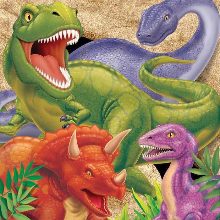 192 pc Bulk Dino Blast Luncheon Napkins