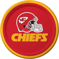 Kansas City Chiefs Paper Dessert Plates (8/Pkg)