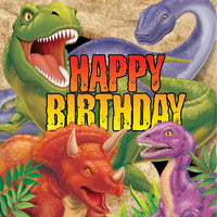 192 pc Bulk Dino Blast Happy Birthday Luncheon Napkins