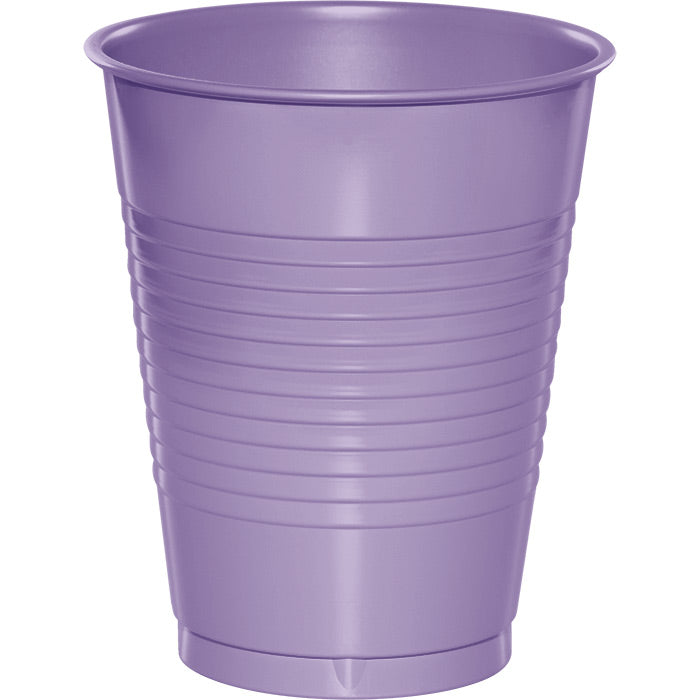 240 pc Bulk Luscious Lavender 16 oz Plastic Cups